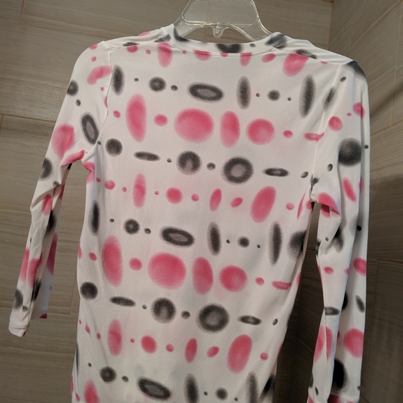 Patterned 3/4 lightweight top - Picture 6 of 7